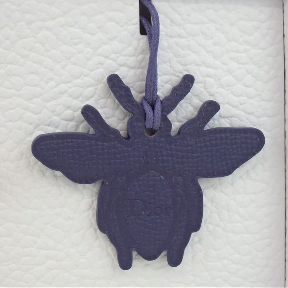 AUTH Christian Dior Heart Star Bee 3 Piece Set ornament keychain bag cha… - Picture 5 of 6